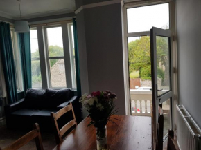 large first floor balcony flat next to beach